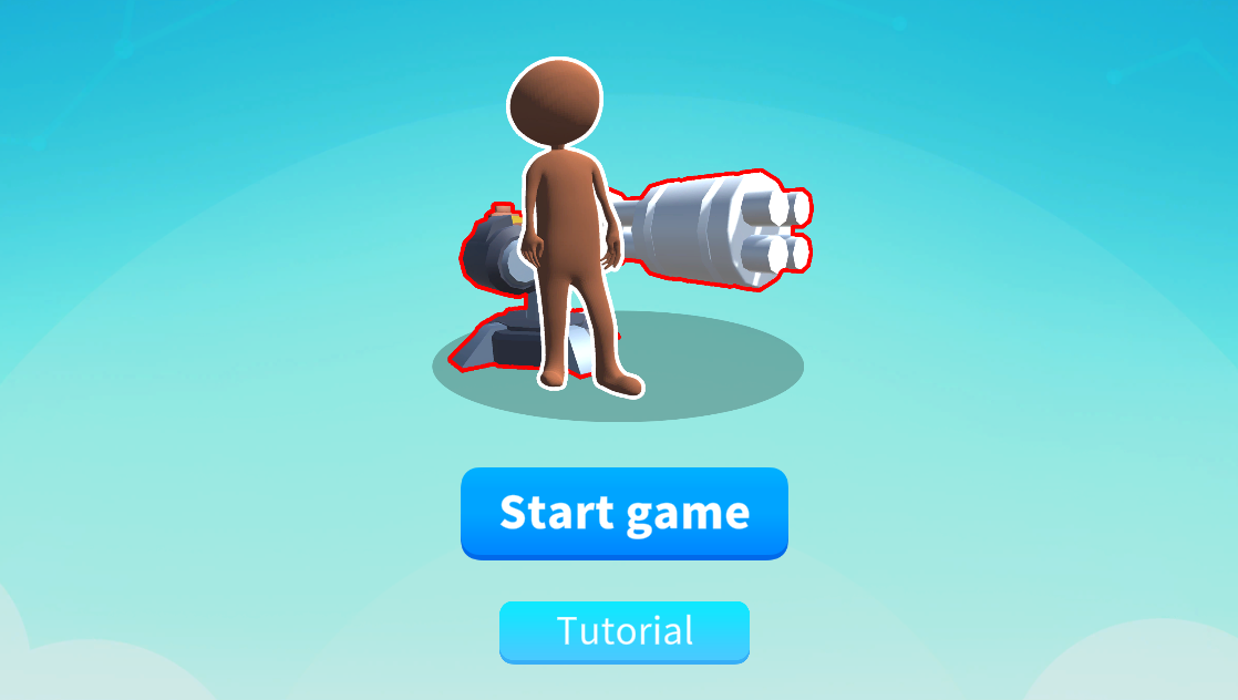 Stickman Base Defense Gameplay Screenshot 1